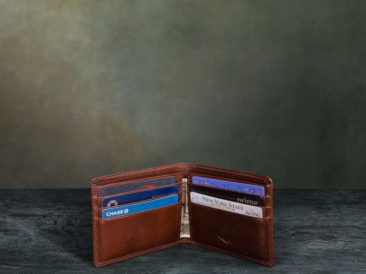 long bifold wallet