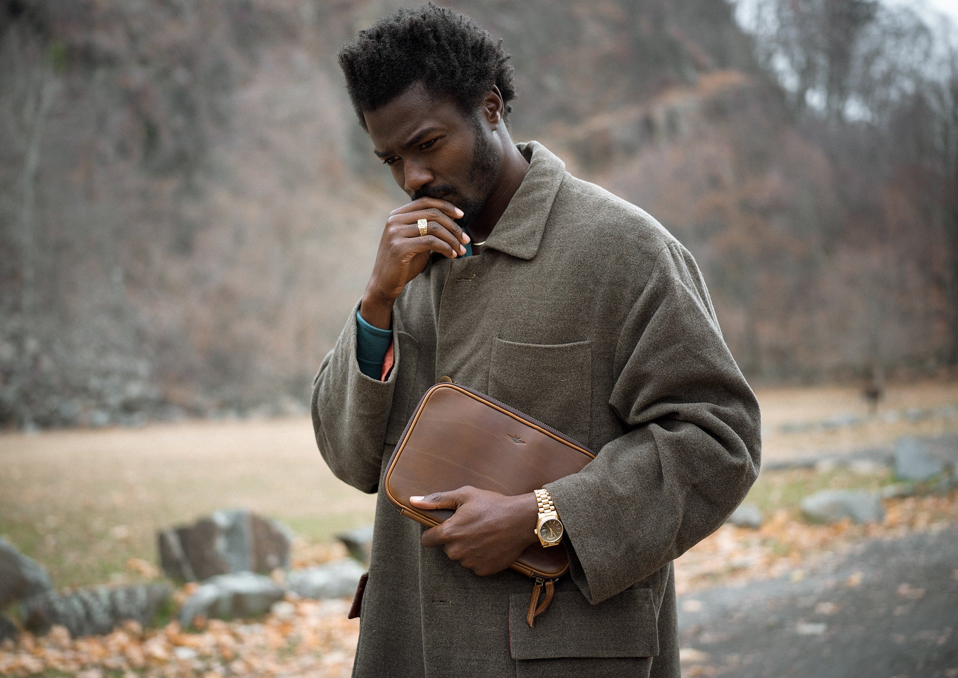 leather tech organizer – Satchel & Page