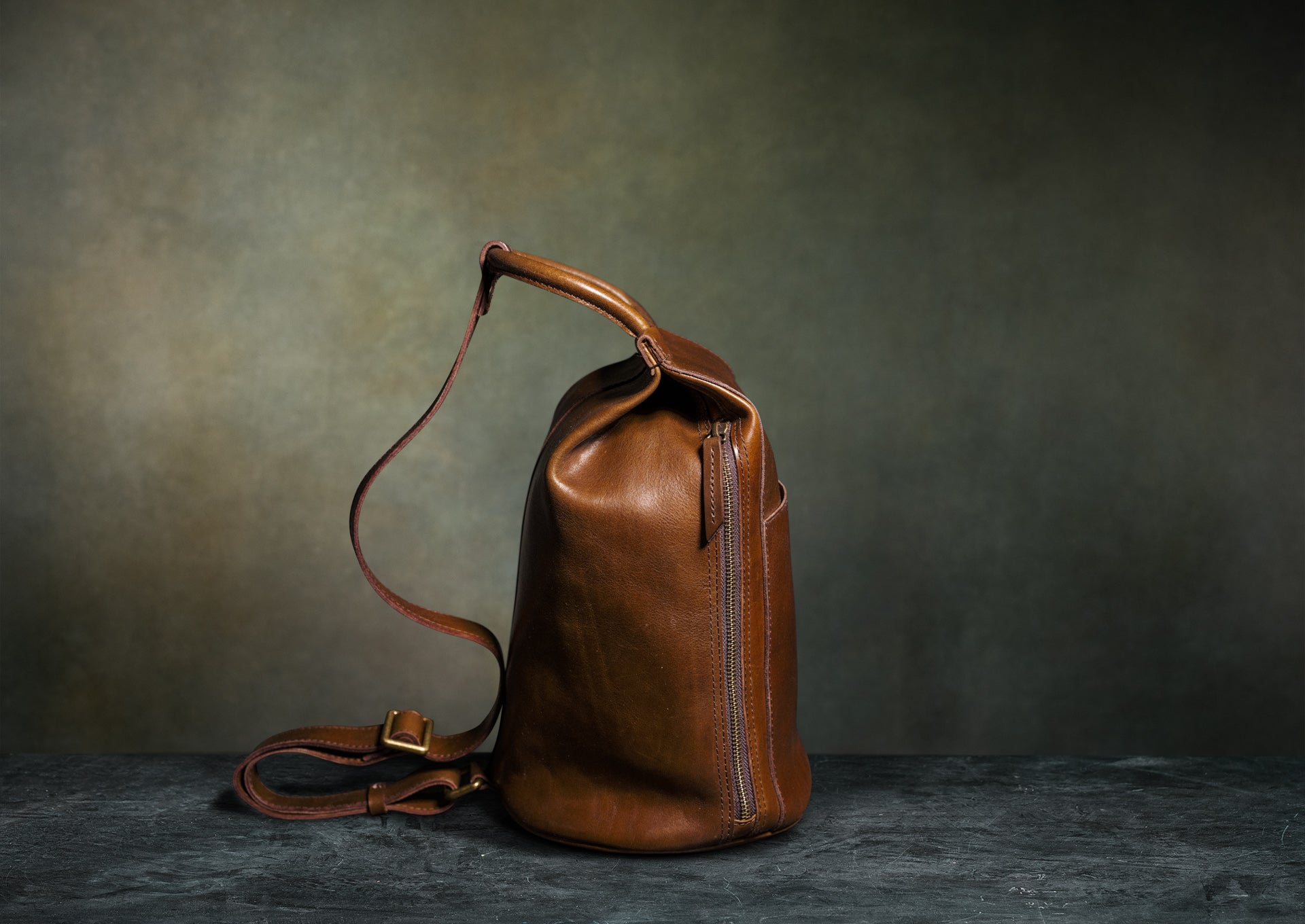 バッグ Satchel&Page vintage leather bag Leather Sling Bag - Satchel & Page Men's Messenger Bag