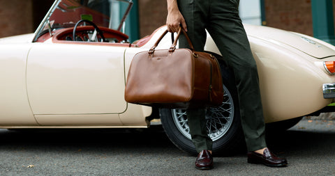 leather duffle bag – Satchel & Page