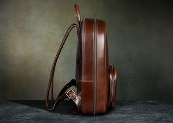 backpack leather attachment point Leather Backpack, Men's Brown Leather Laptop Backpack from Satchel & Page