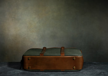 bottom of Aviator briefcase