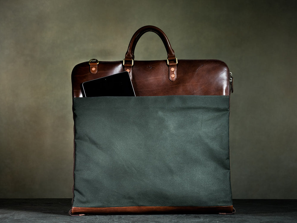best travel garment bag for men Waxed Canvas Garment Bag
