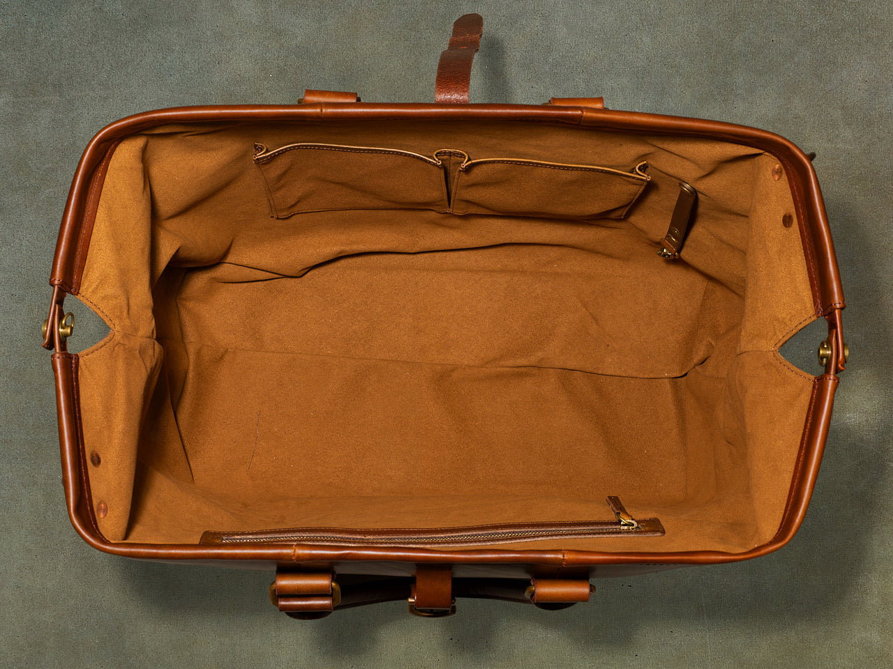 Brown Leather Weekender Bag - Men's Duffle Bag from Satchel & Page