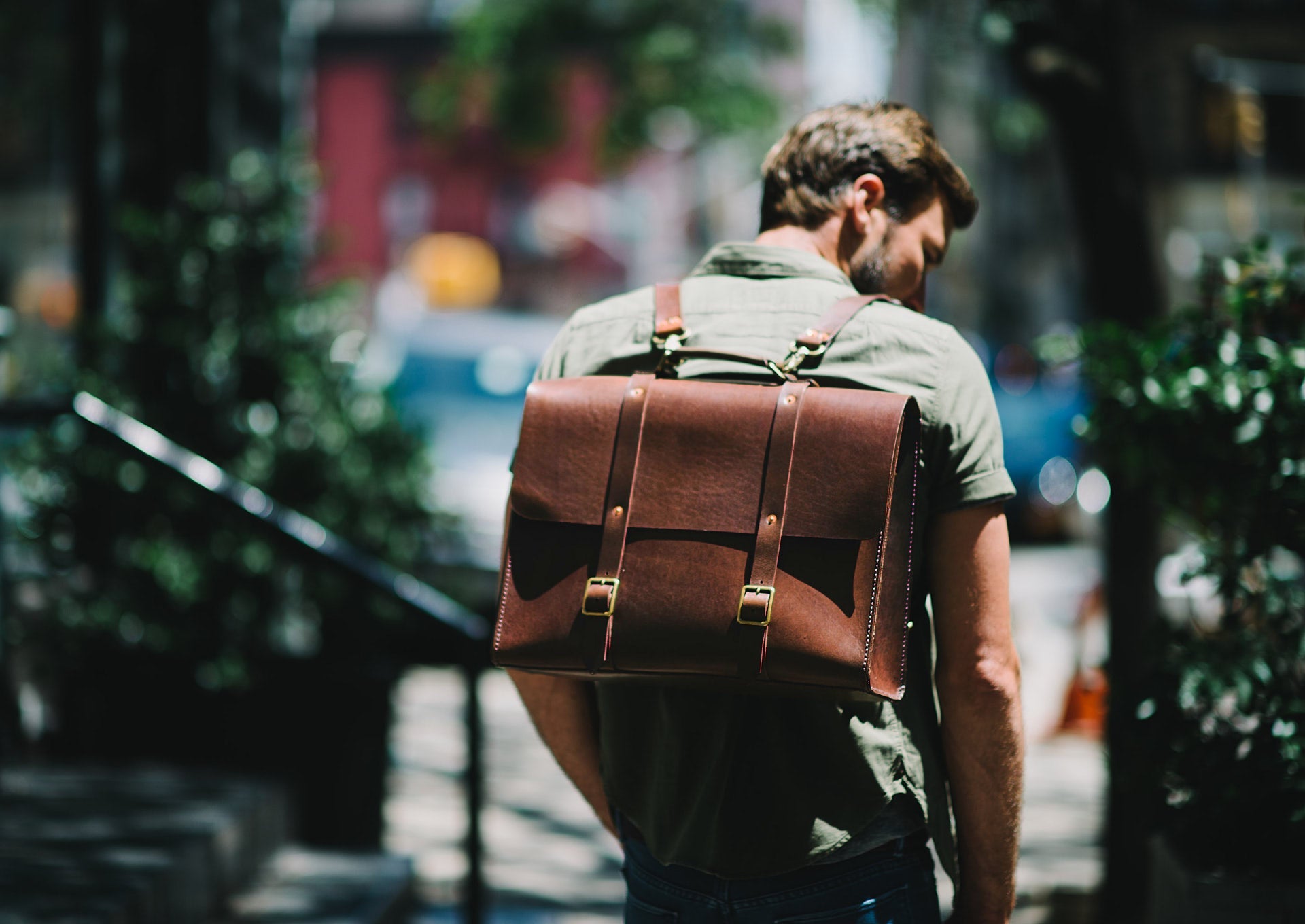 Satchel & Page Bags | Satchel & Page 4 Way Briefcase | Color: Brown/Tan | Size: Os | Kaysray's Closet