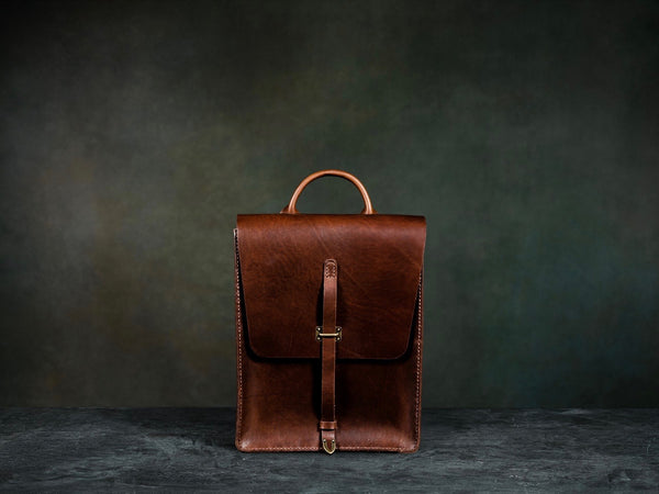 Brown Leather Bag for iPad Satchel Page Messenger Bag Satchel