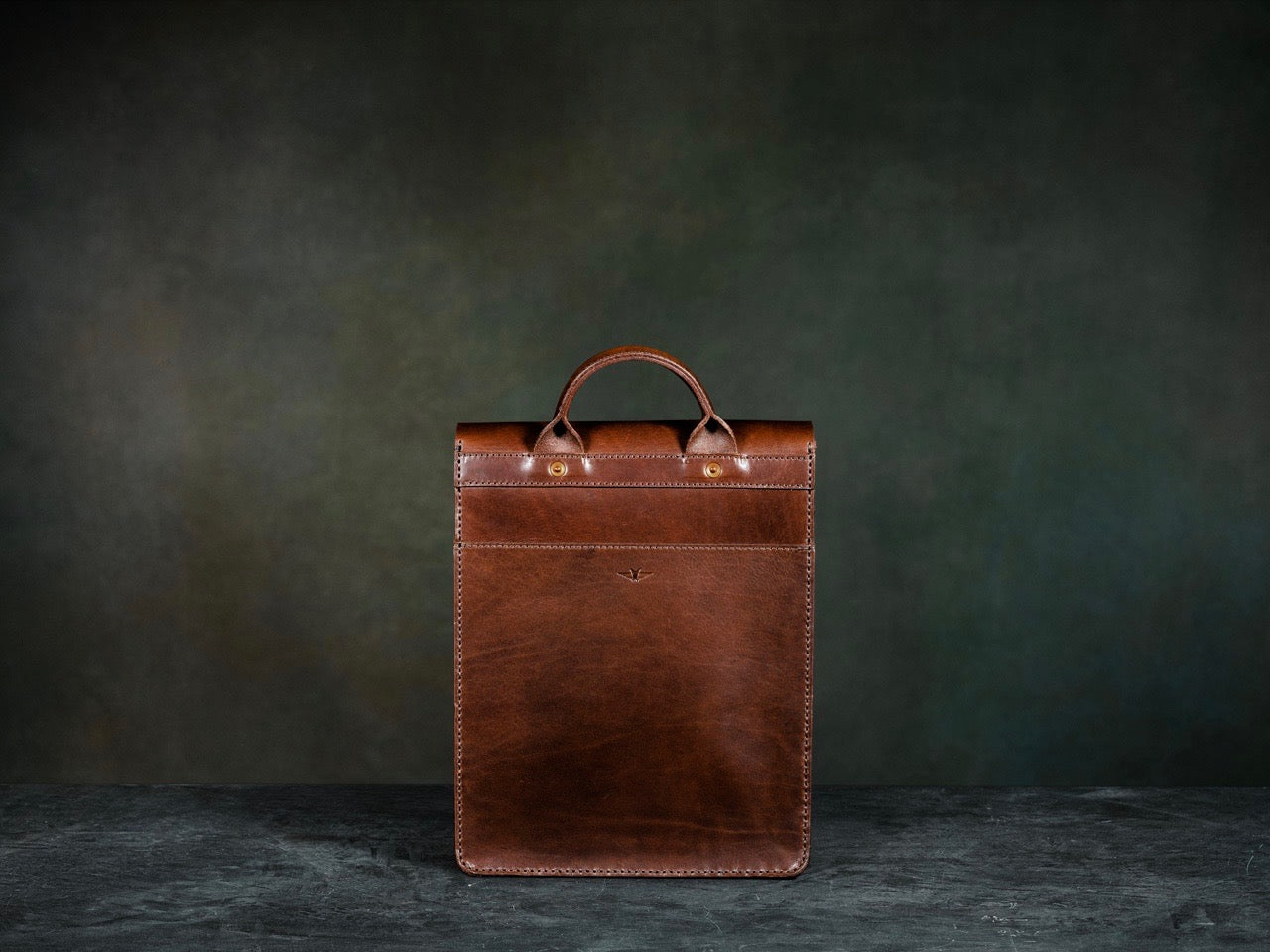Brown Leather Bag for iPad - Satchel & Page Messenger Bag Satchel