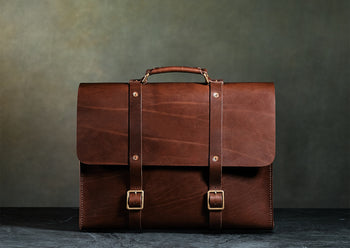 canadian leather briefcase