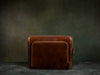 brown leather 13" laptop sleeve